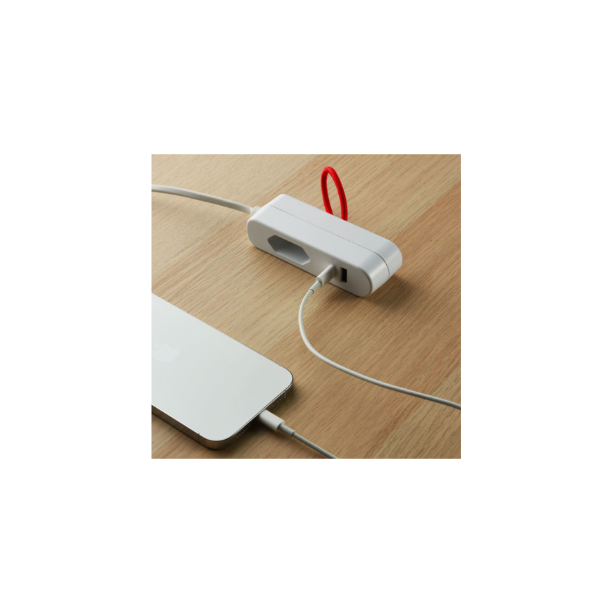 Electraline 70047 Travel adapter 1p 2xUSB / 2.4A / 1.5m – 2