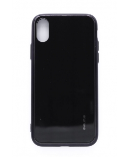 Evelatus Apple iPhone X/XS Water Ripple Full Color Electroplating Tempered Glass Black