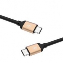Joyroom Data cable Type-C to Type-C 2M S-M330 Black Gold Joyroom Data cable Type-C to Type-C 2M S-M330 Black Gold