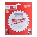 Milwaukee Accessories Wood cutting disc MILWAUKEE CSB PW 165x20x2,2 24ATB Milwaukee Accessories Wood cutting disc MILWAUKEE CSB PW 165x20x2,2 24ATB
