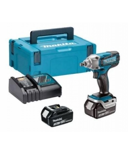 Belaidis smūginis veržliaraktis 1/2", 200 Nm, 14,4 V ličio jonų 2x3,0 Ah Makita [DTW152RFE]