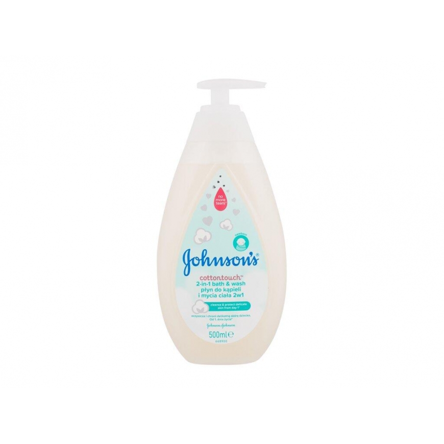 Johnson & Johnson JOHNSONS BABY Cottontouch du viename vonios ir prausimosi priemonė 500 ml – 2