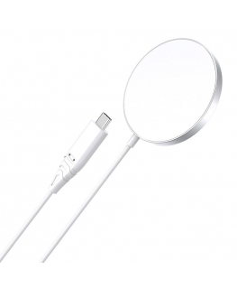 Choetech T518 Magnetic Wireless Charger 15W (white)
