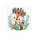 Beldizart Indian fox 20*20 cm WD2532 Beldizart Indian fox 20*20 cm WD2532