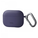 Uniq UNIQ etui Nexo AirPods Pro 2 gen + Ear Hooks silicone purpurowy/fig purple