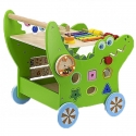 Vigan Viga Toys VIGA Drewniany Pchacz Edukacyjny Krokodylek 12w1 Vigan Viga Toys VIGA Drewniany Pchacz Edukacyjny Krokodylek 12w1