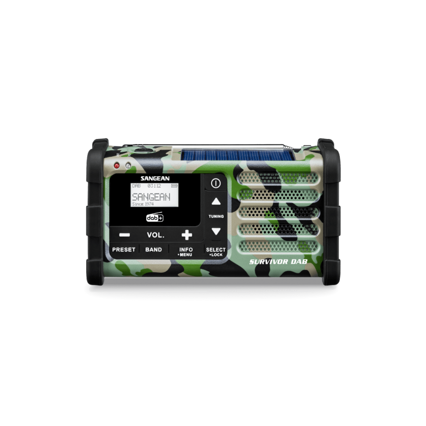 Daugiafunkcis radijas Sangean DAB+ / FM-RDS kamufliažinis / MMR-88 DAB+ – 2