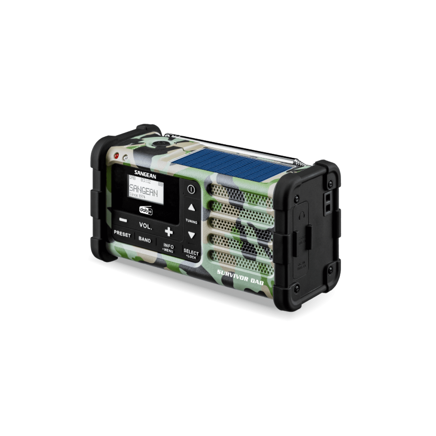 Daugiafunkcis radijas Sangean DAB+ / FM-RDS kamufliažinis / MMR-88 DAB+ – 3