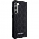 Karl Lagerfeld Karl Lagefeld Case for Samsung Galaxy S23 Plus Black HC Saffiano Mono Logoplate Karl Lagerfeld Karl Lagefeld Case for Samsung Galaxy S23 Plus Black HC Saffiano Mono Logoplate