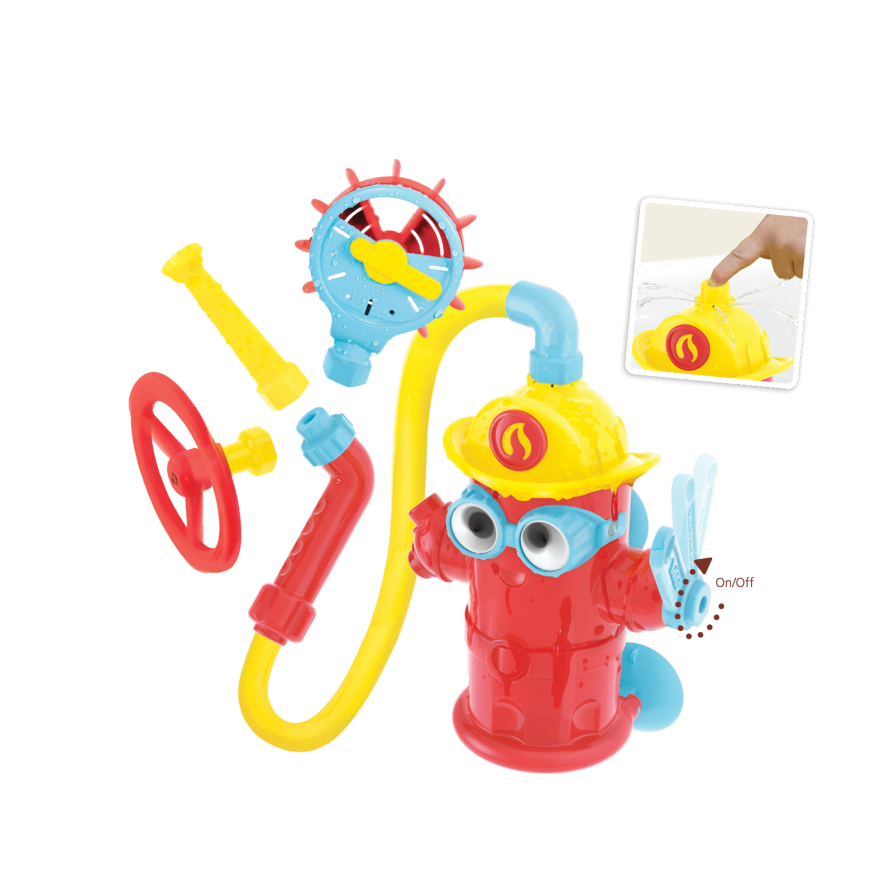 YOOKIDOO Bath toy "Fireman Freddy"