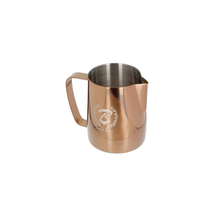 Barista Space - 600 ml Rose Golden Milk Jug – 3