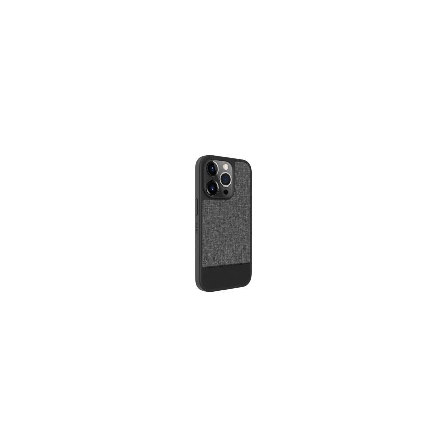 iLike Apple iPhone 14 Pro PlasticLeather Back Cover Gray