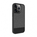 iLike Apple iPhone 14 Pro PlasticLeather Back Cover Gray iLike Apple iPhone 14 Pro PlasticLeather Back Cover Gray