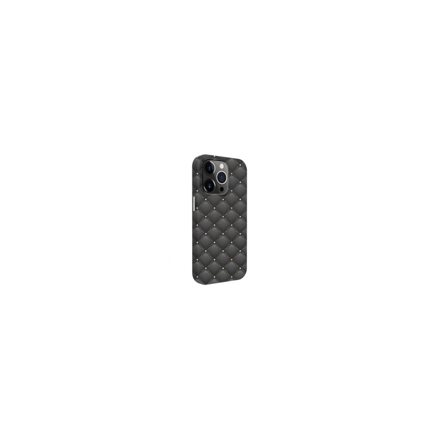 iLike Apple iPhone 14 Pro Cover Prowhite Customized Print Design Gray