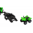 Lean Cars Hipo Auto with trailer and quad, light, sound 510220 Lean Cars Hipo Auto with trailer and quad, light, sound 510220