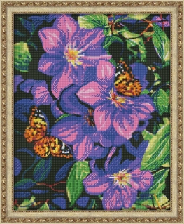 Beldizart (Discontinued) Diamond Painting Kit Lilac Bouquet 40х50 cm AZ-1133