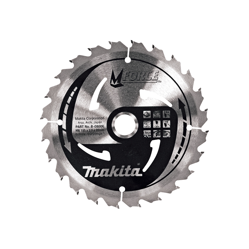 Makita B-08006 griezējdisks disku zāģiem 16