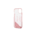 Dėklas Karl Lagerfeld case for iPhone 14 Pro 6,1" KLHCP14LLBKLCP pink HC Liquid Glitter Big KL