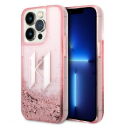 Case Karl Lagerfeld case for iPhone 14 Pro 6,1" KLHCP14LLBKLCP pink HC Liquid Glitter Big KL Case Karl Lagerfeld case for iPhone 14 Pro 6,1" KLHCP14LLBKLCP pink HC Liquid Glitter Big KL