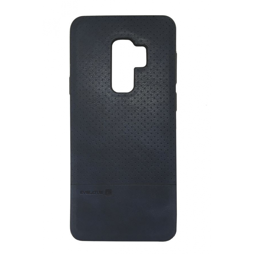 Evelatus Samsung Galaxy S9 TPU case 1 with metal plate (possible to use with magnet car holder) Blue