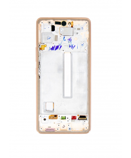 LCD display +Touch Unit + Front Cover Samsung A536B Galaxy A53 5G Awesome Peach (Service Pack)
