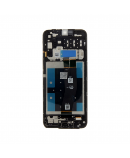 LCD display + Touch Unit + Front Cover Samsung A145 Galaxy A14 4G Black (Service Pack)