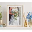 luca S Cross stitch kit The Bride 19x28cm SBU5023 luca S Cross stitch kit The Bride 19x28cm SBU5023