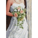 luca S Cross stitch kit The Bride 19x28cm SBU5023 luca S Cross stitch kit The Bride 19x28cm SBU5023