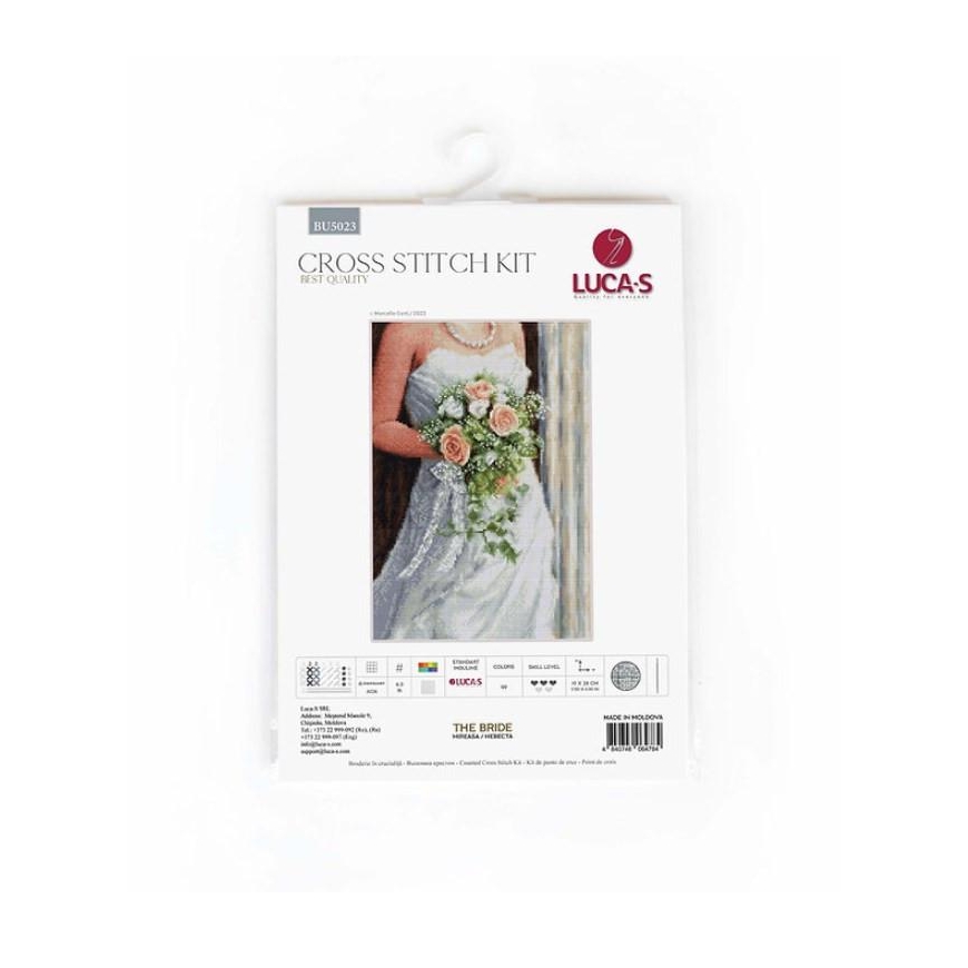 luca S Cross stitch kit The Bride 19x28cm SBU5023 – 3
