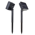 Ceiling Light Maclean MCE411 LED Solar Fairy Lights String 144 LED RGB Battery IP44 Icicle Christmas Tree