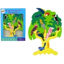 Lean Cars Puzzle LeanToys Wooden Trees Birds Parrots DIY Building Blocks Wooden Puzzles