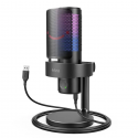 Fifine A9 RGB Gaming Microphone | podcasts | streams | tripod | black Fifine A9 RGB Gaming Microphone | podcasts | streams | tripod | black
