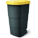 Prosperplast Garden basket WHEELER 90 L - yellow