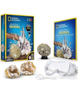 NATIONAL GEOGRAPHIC set Break Your Own Geode, RTNGGEO2