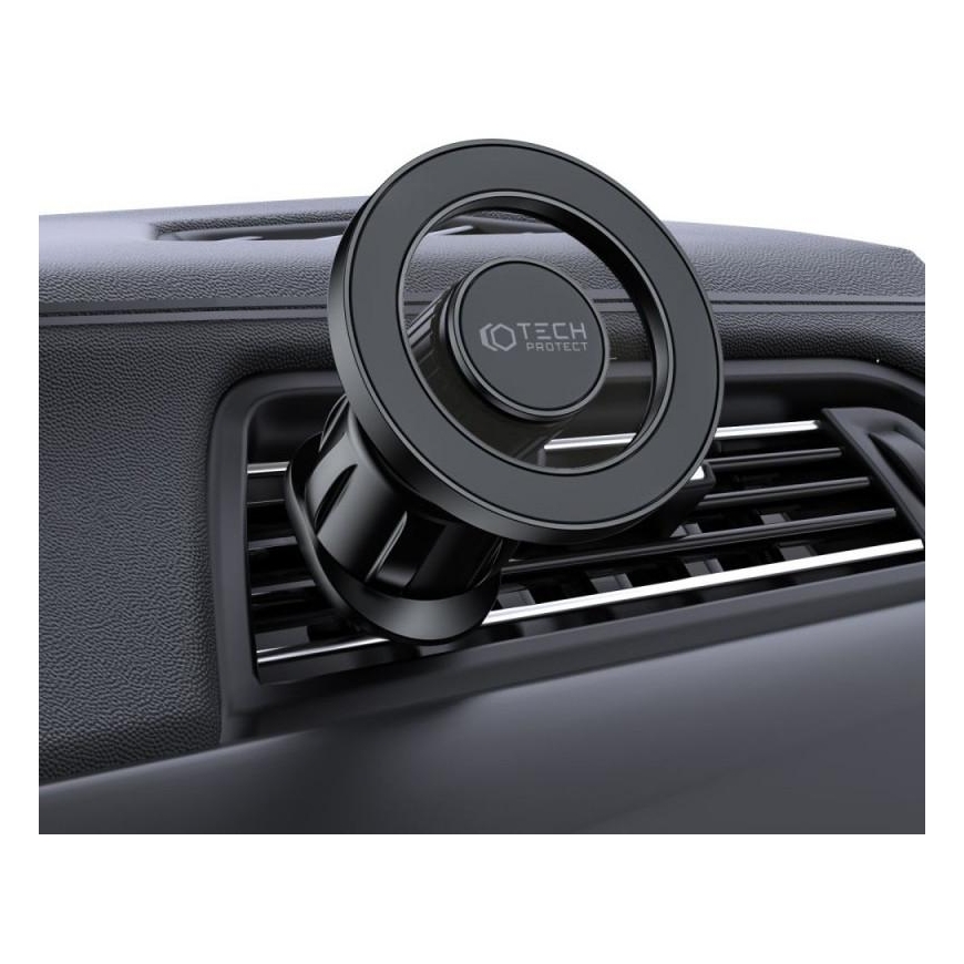 4kom.pl Car mount N51 magnetic MagSafe do kratki Car Mount Black – 4