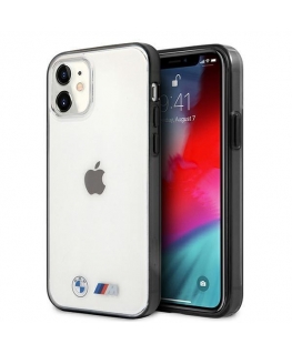Case BMW BMHCP12SMBTOK iPhone 12 mini 5.4 inch transparent hard case Sandblast
