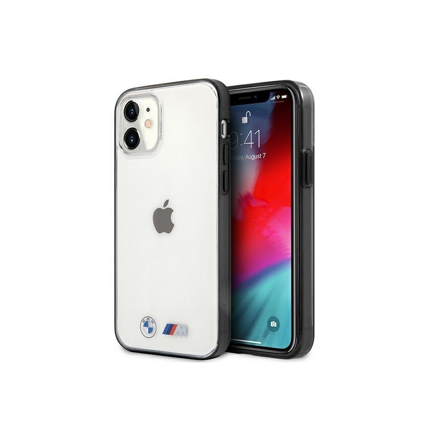 Case BMW BMHCP12SMBTOK iPhone 12 mini 5.4 inch transparent hard case Sandblast