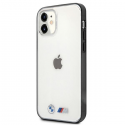Dėklas BMW BMHCP12SMBTOK iPhone 12 mini 5,4 colių permatomas kietas dėklas Sandblast Dėklas BMW BMHCP12SMBTOK iPhone 12 mini 5,4 colių permatomas kietas dėklas Sandblast