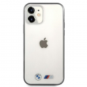 Dėklas BMW BMHCP12SMBTOK iPhone 12 mini 5,4 colių permatomas kietas dėklas Sandblast Dėklas BMW BMHCP12SMBTOK iPhone 12 mini 5,4 colių permatomas kietas dėklas Sandblast