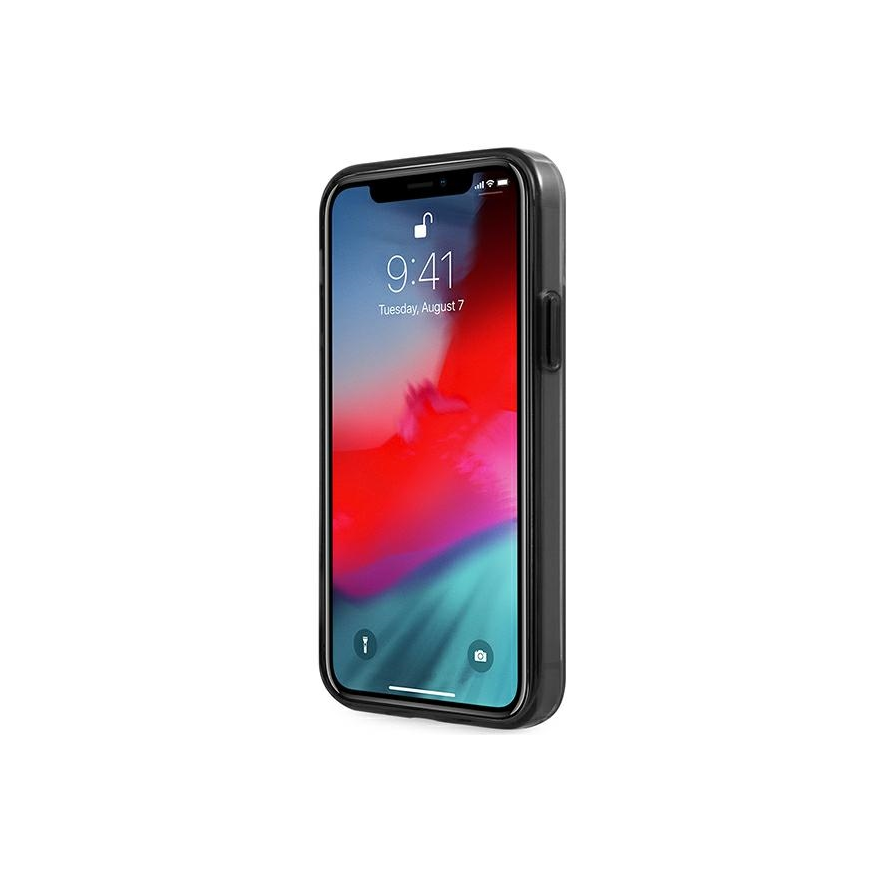Dėklas BMW BMHCP12SMBTOK iPhone 12 mini 5,4 colių permatomas kietas dėklas Sandblast – 5