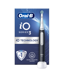 Braun Oral-B iO3 Elektrinis Dantų Šepetėlis Matt Juodas