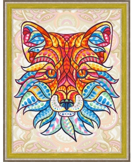 Beldizart (Nebegaminamas) Deimantinio dažymo rinkinys Fox 30х40 cm AZ-1577