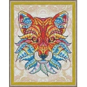 Beldizart (Nebegaminamas) Deimantinio dažymo rinkinys Fox 30х40 cm AZ-1577