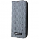 Karl Lagerfeld Case for iPhone 14 Pro 6.1" KLBKP14LSAKLHPG Silver BT Saffiano Mono Karl Lagerfeld Case for iPhone 14 Pro 6.1" KLBKP14LSAKLHPG Silver BT Saffiano Mono