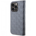 Karl Lagerfeld Case for iPhone 14 Pro 6.1" KLBKP14LSAKLHPG Silver BT Saffiano Mono Karl Lagerfeld Case for iPhone 14 Pro 6.1" KLBKP14LSAKLHPG Silver BT Saffiano Mono