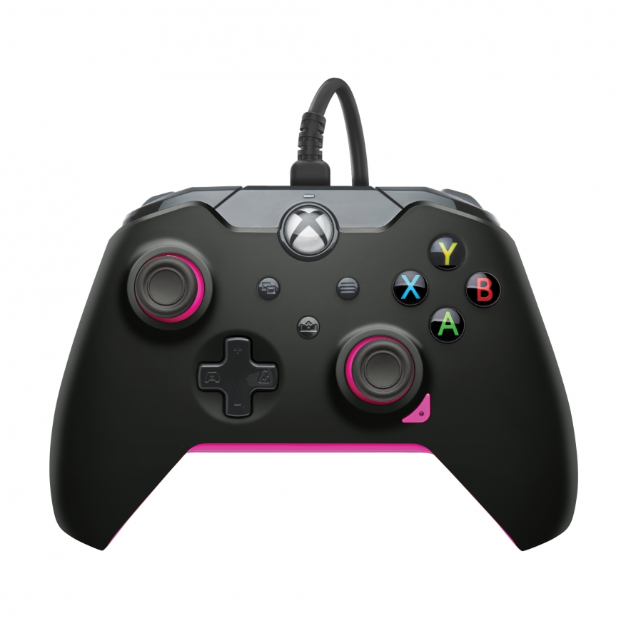 PDP 049-012-GP mängukontroller Must, Roosa USB Juhtpult Analoog/digitaal PC, Xbox One, Xbox Series S