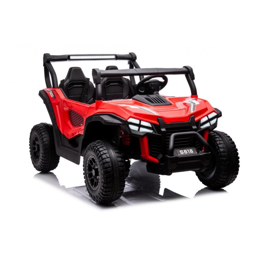 Lean Cars Battery Car S618 Red 4x4