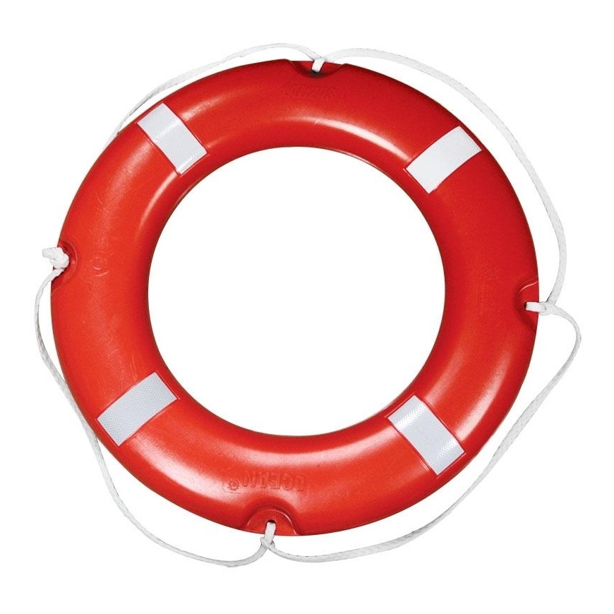 Lifebuoy Lalizas SOLAS CE reflector, 4kg diam 73cm