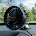 Wiatrak automobilinis wentylator su przyssawką 12v amio-03003