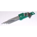 JONNESWAY TORX KEY "L" TYPE SET 10 pcs. WITH VERY LONG HOLE H08S110S JONNESWAY TORX KEY "L" TYPE SET 10 pcs. WITH VERY LONG HOLE H08S110S